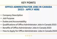 Photo of Office Administrator Jobs In Canada 2023 – Apply Here