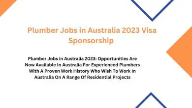 Photo of Plumber Jobs in Australia 2023 Visa Sponsorship