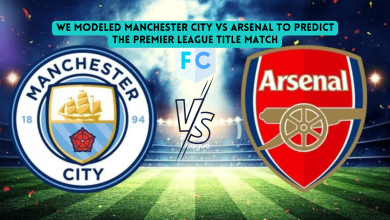 Photo of We modeled Manchester City vs Arsenal to predict the Premier League title match