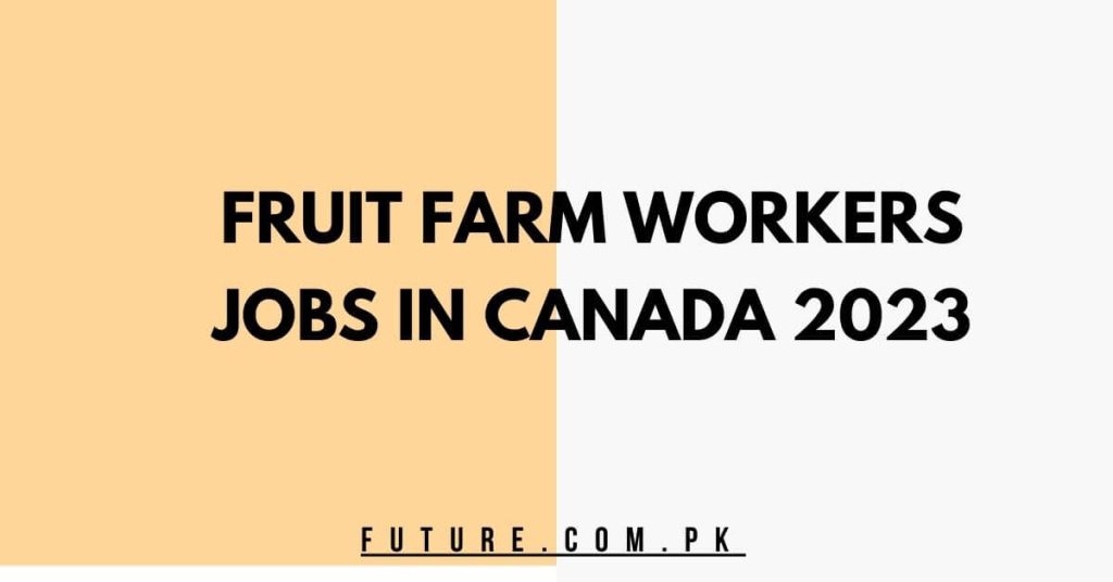 Fruit Farm Workers Jobs In Canada 2023